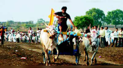 ರೋಚಕ ಖಾಲಿ ಗಾಡಾ ಓಡಿಸುವ ಸ್ಪರ್ಧೆ