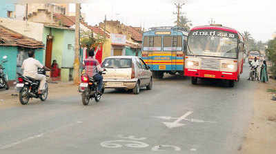 ಕಿರಿದಾದ ರಸ್ತೆ ಕಿರಿಕಿರಿ