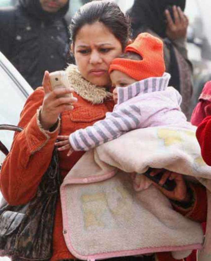 ठंड में दिल्ली का अंदाज