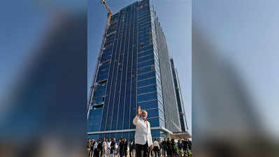 गुजरात की सबसे ऊंची इमारत का उद्घाटन किया मोदी ने
