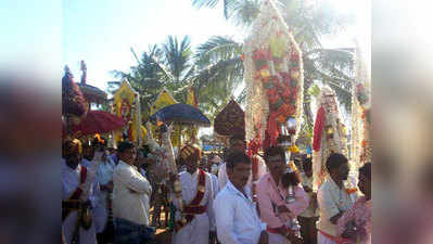 ಕೊಳ್ಳೇಗಾಲ: ಚಿಕ್ಕಲ್ಲೂರು ಜಾತ್ರೆಗೆ ಸಂಭ್ರಮದ ಆರಂಭ