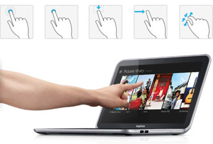 Dell Inspiron 15z Ultrabook में 15.6 इंच की स्क्रीन