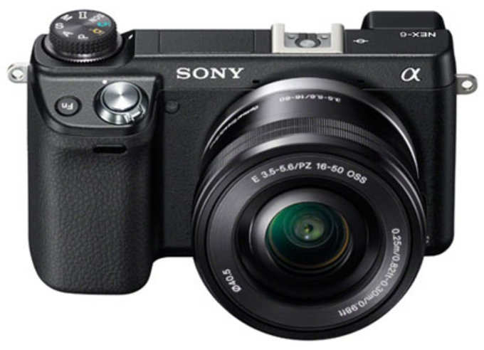 Sony Alpha NEX-6 में टिल्ट डिस्प्ले