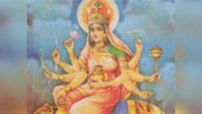 चौथी देवी कूष्मांडा की पूजा