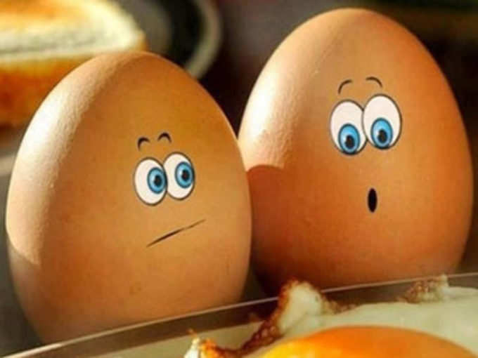 अंडों पर कलाकारी