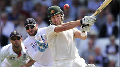 एशेजः वॉटसन का शतक, ऑस्ट्रेलिया के 307 रन