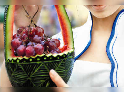 Make a watermelon basket your guests will love