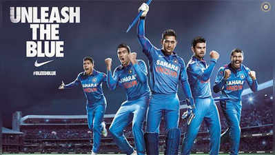 नाइकी ने टीम इंडिया की नई जर्सी लॉन्च की