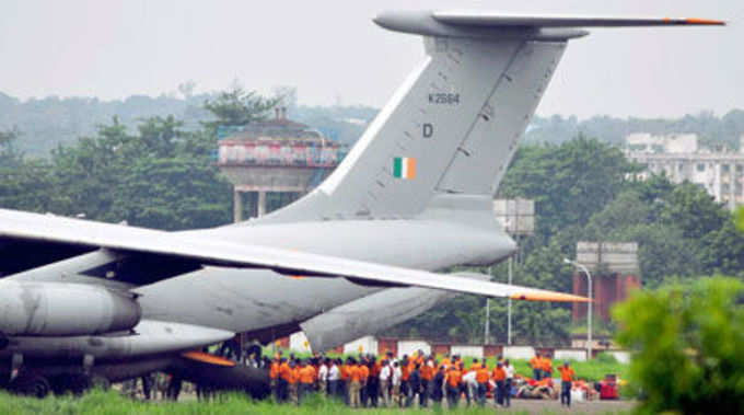 मौके पर पहुंची NDRF की टीम