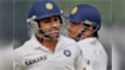 कोलकाता टेस्ट: रोहित-अश्विन की बदौलत भारत मजबूत स्थिति में