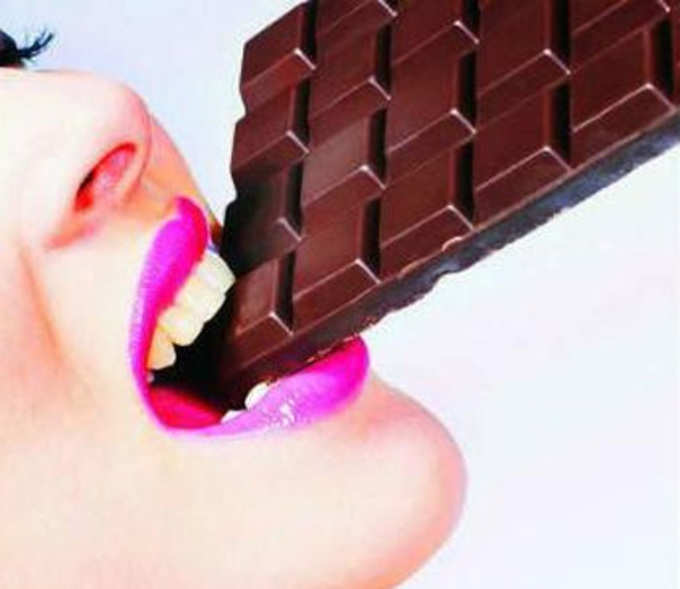 चॉकलेट से स्ट्रेस कम 