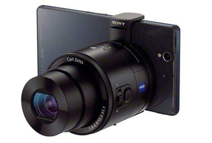 Lens-styled camera