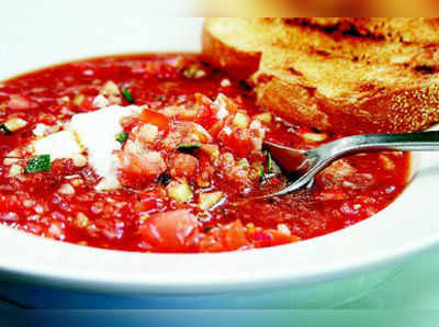 ಕ್ವಿಕ್ ಬೈಟ್: ತಂಪು ಸಾಂಬಾರು (Gazpacho)