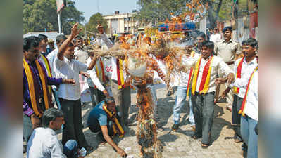 ಸಂಭಾಜಿ ವಿರುದ್ಧ ಕರವೇ ಮತ್ತೊಮ್ಮೆ ಆಕ್ರೋಶ