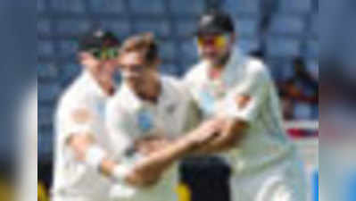 पहला टेस्ट: न्यू जीलैंड ने भारत को 40 रनों से हराया