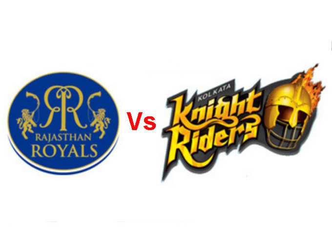 Kolkata Knight Riders vs. Rajasthan Royals
