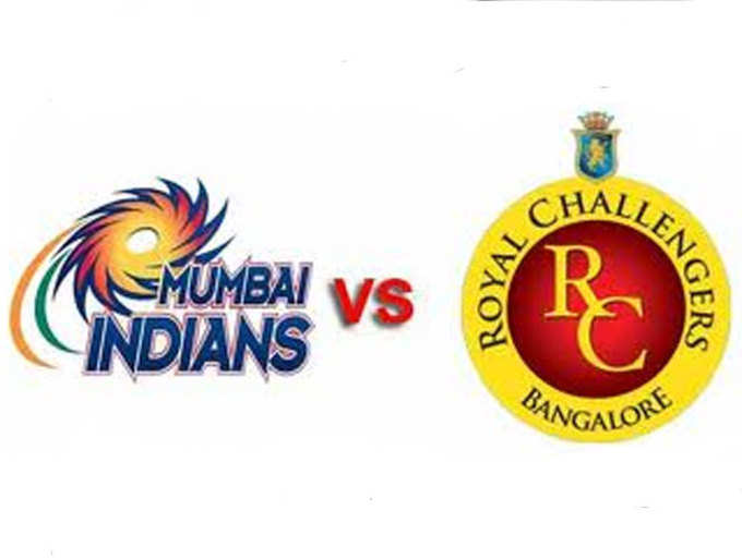 Royal Challengers Bangalore vs. Mumbai Indians