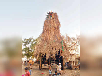 ತೇರು ಸಂರಕ್ಷಣೆಗೆ ತೆಂಗು ಆಸರೆ