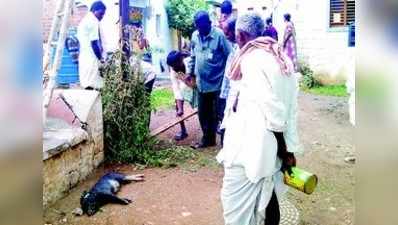 ಅಪಾಯದ ಕಬ್ಬಿಣದ ಹಳೆಯ ವಿದ್ಯುತ್ ಕಂಬ: ಆಕ್ರೋಶ