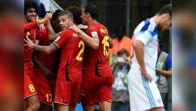FIFA: रूस को हराकर बेल्जियम अंतिम 16 में पहुंचा