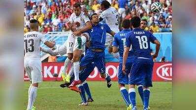 उरुग्वे ने 1-0 से जीता मैच, वर्ल्ड कप से बाहर हुई इटली