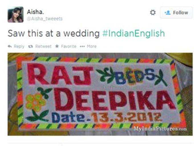 ट्विटर पर इंडियन इंग्लिश का मजाक