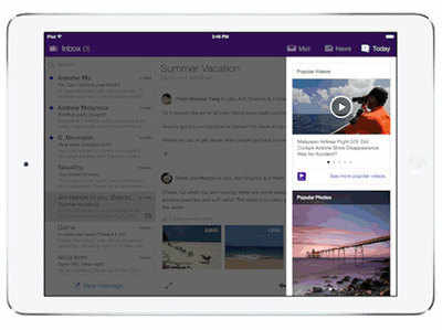 आईपैडः याहू का नया मेल ऐप