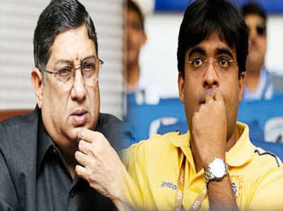 IPL सट्टेबाजी: श्रीनिवासन और मयप्पन से पूछताछ