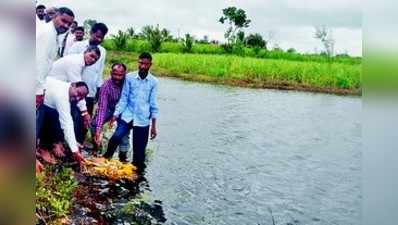 ಕೆಂಚನಟ್ಟಿ ಕೆರೆಗೆ ಬಾಗಿನ ಅರ್ಪಣೆ