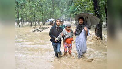 बाढ़ की चेतावनी, झेलम खतरे के निशान से ऊपर
