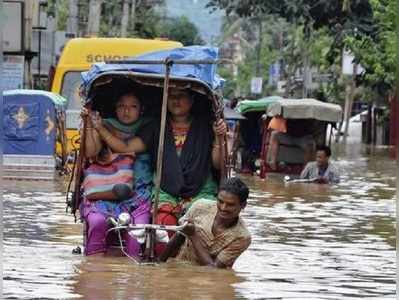 बाढ़ : मेघालय में 24 और असम में 16 की मौत, 4 लाख से अधिक लोग प्रभावित