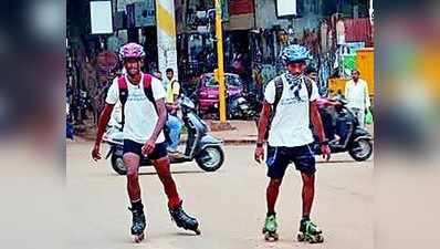 ವಾಯುಮಾಲಿನ್ಯ ಜಾಗೃತಿಗಾಗಿ ಸೋಲಾರ್ ಸ್ಕೇಟಿಂಗ್