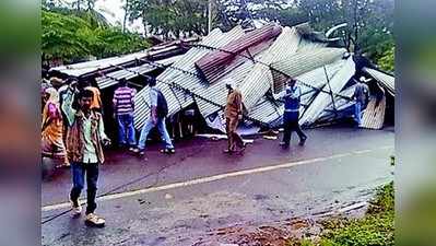 ಮಳೆ ಅಬ್ಬರ: ಬೆಳಗಾವಿ ನಗರಾದ್ಯಂತ ಅವಾಂತರ