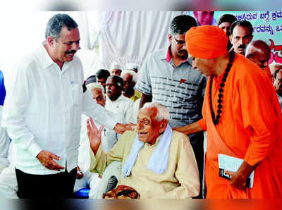 ಭೂಕಬಳಿಕೆ ವಿರುದ್ಧ ಉಪವಾಸ ಸತ್ಯಾಗ್ರಹ ಆರಂಭ