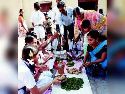 ಗಮನ ಸೆಳೆದ ಮಕ್ಕಳ ಶನಿವಾರ ಸಂತೆ