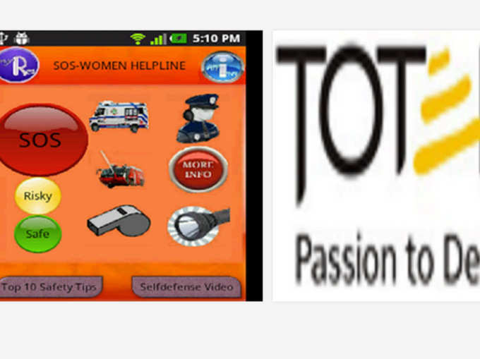 Women Safety Help Totem SOS