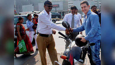 आमिर खान अब सड़क सुरक्षा पर देंगे सीख