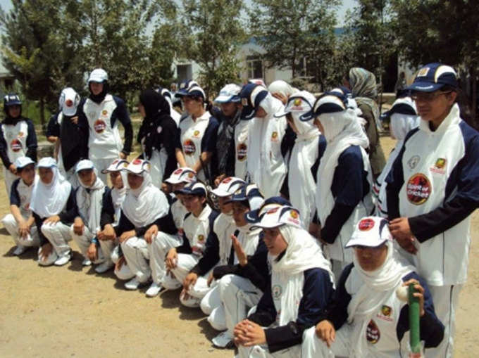 अफगानिस्तान में लड़कियों की क्रिकेट टीम