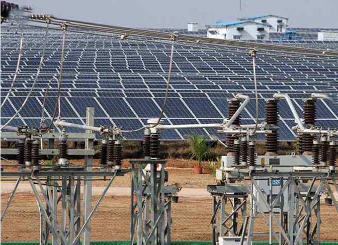 भारत का सबसे बड़ा सौर ऊर्जा संयंत्र