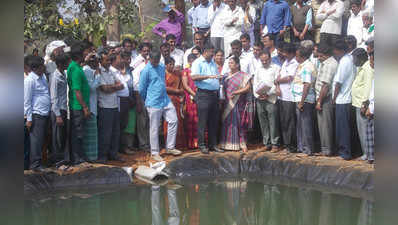 ರೈತರಿಗೆ ಕೃಷಿ ಸಚಿವರ ಪಾಠ