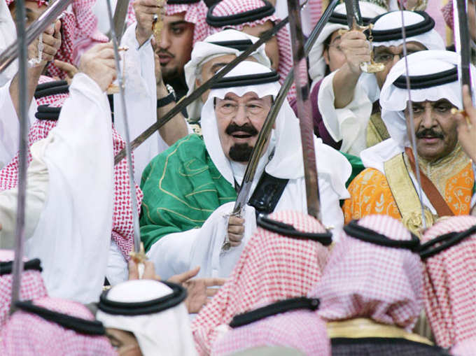 सऊदी के शाह सुपुर्द-ए-खाक