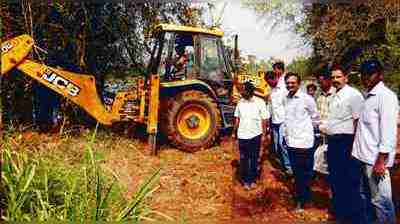 ದೊಡ್ಡಗಾಡಿನಗನಹಳ್ಳಿ ಕೆರೆ ಒತ್ತುವರಿ ತೆರವು