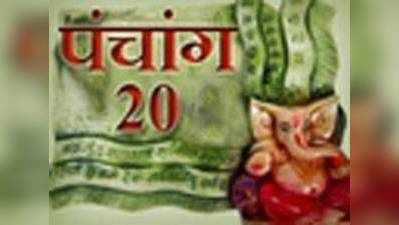 पंचांग : 20 फरवरी 2015