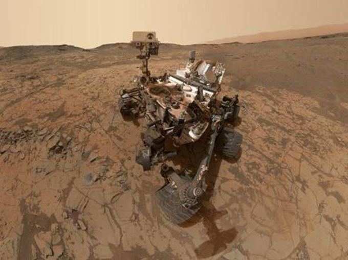 नासा के रोबोट ने मंगल पर ली सेल्फी