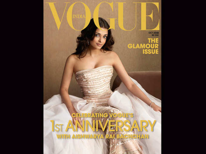 Vogue India की कवर गर्ल ऐश्वर्या