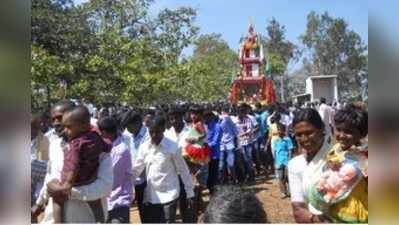 ಗಳಿಗೆಕೆರೆಯಲ್ಲಿ ರಥ ಸಂಭ್ರಮ