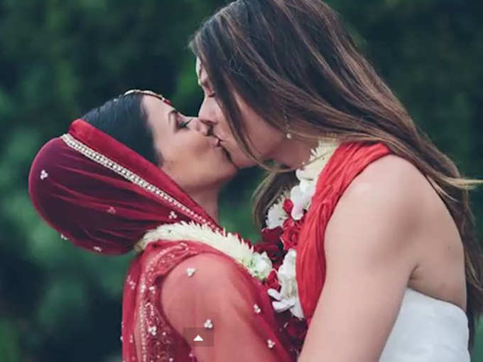 अमेरिका में पहली इंडियन लेजबियन वेडिंग