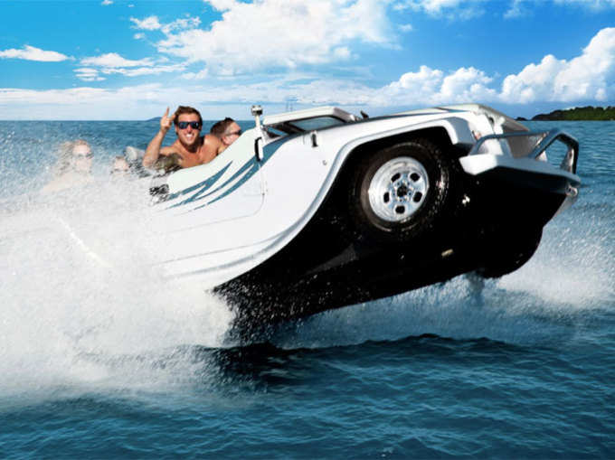 वॉटरकार पैंथर: पानी पर दौड़ती कार