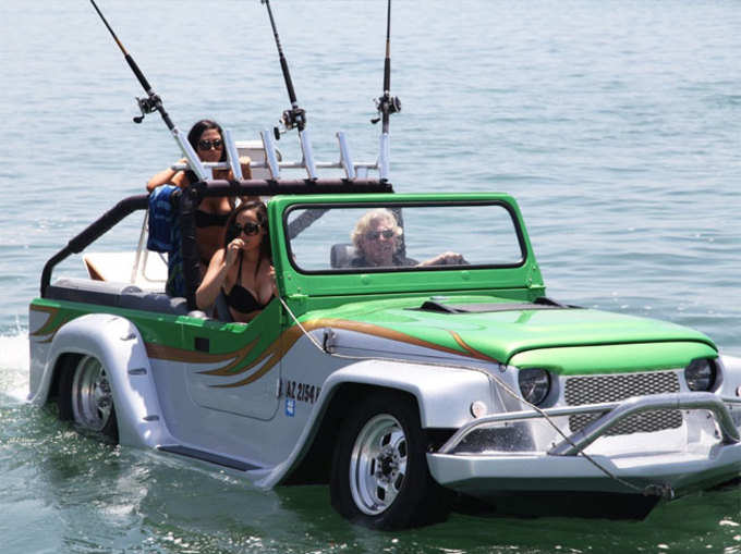 वॉटरकार पैंथर: पानी पर दौड़ती कार