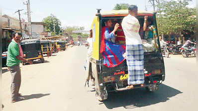 ಆಟೋ ನೆಪಕ್ಕೆ ಸಾರಿಗೆ ಬಸ್ ಬಿಡುತ್ತಿಲ್ಲ